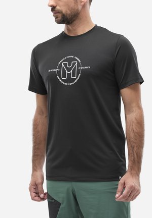 UBIC LIGHT TS SS - T-shirt imprimé - noir