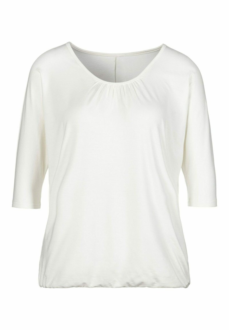 Damen T-Shirts | LASCANA 2 PACK Langarmshirt creme schwarz/weiß - VI08208 Damen T-Shirts | LASCANA 2 PACK Langarmshirt creme schwarz/weiß - VI08208