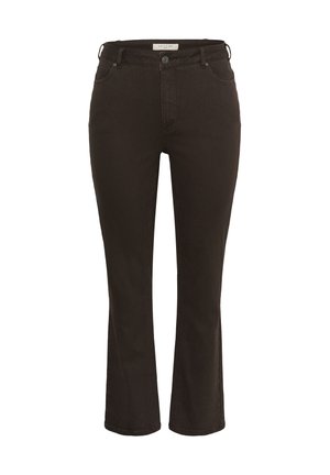 Kaffe Curve, KCBREE STRAIGHT FULL LENGHT JEANS - Jean droit - coffee bean