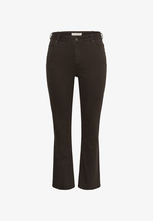Kaffe Curve, KCBREE STRAIGHT FULL LENGHT JEANS - Jean droit - coffee bean