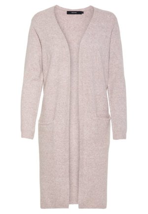 Vero Moda VMDOFFY LS LONG OPEN GA NOOS - Kardiganas - woodrose