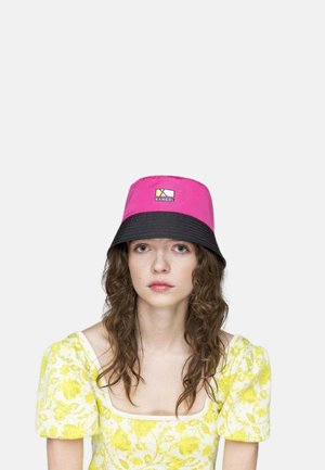 Kangol RAVE BUCKET REVERSIBLE - Hat - black  pink