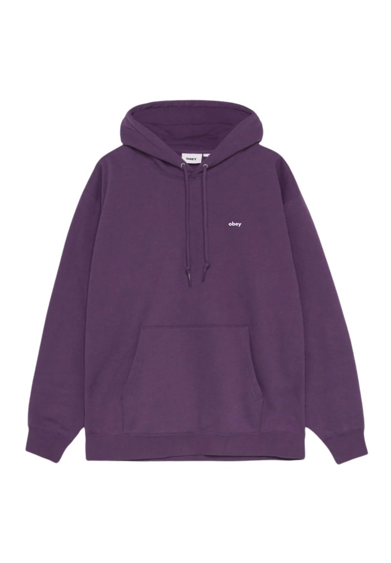 Obey Clothing DALMATION - Felpa con cappuccio - viola