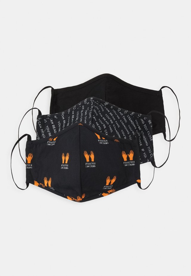 3 PACK - Community mask - multi/black