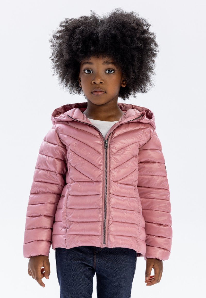Gilet Fille Minoti Pop Rose, Taille 5-6 Ans, Capuche, Doudou Tout Neuf