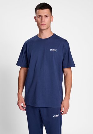 FELIX LOOSE TEE - T-shirt basic - dress blues