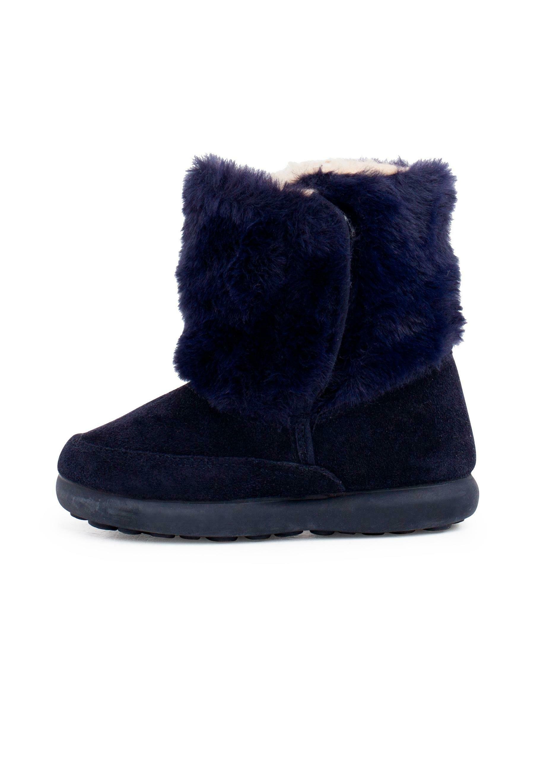 Pisamonas Botas para la nieve - azul marino - Zalando.es