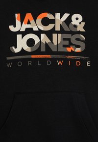 Jack & Jones Junior JJLUKE HOOD - Mikina s kapucňou - black