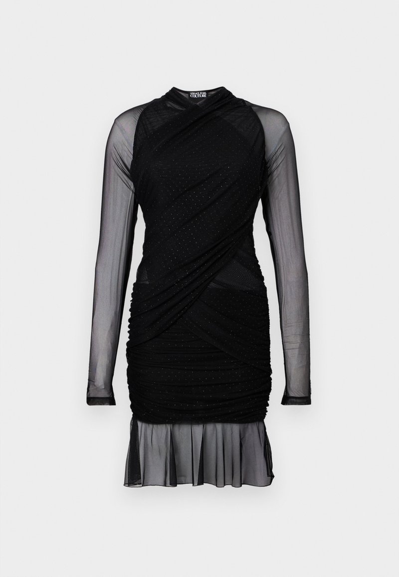 Versace Jeans Couture Cocktailjurk zwart Versace Jeans Couture Cocktailjurk zwart