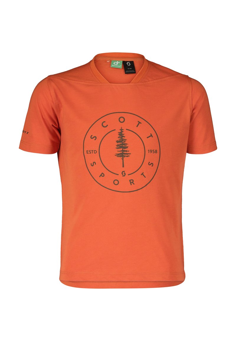SCOTT Sports T-shirt print oranje