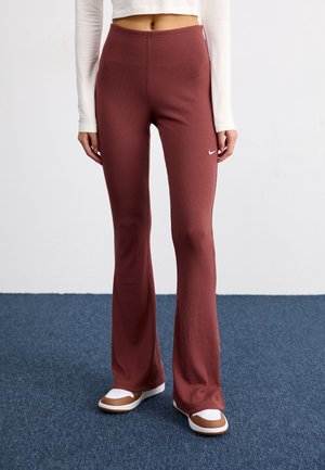 Leggings - Trousers - coral