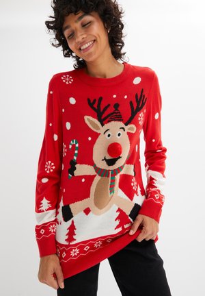 Pullover - red