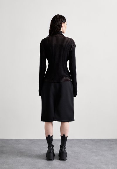 Soulland DEEN SKIRT - A-line skirt - black