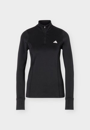 adidas Performance, ZIP - Блуза с дълги ръкави - black