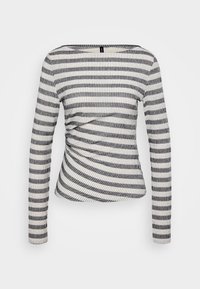 VMSANDRA BOAT NECK  - Langærmet T-shirt - birch/black
