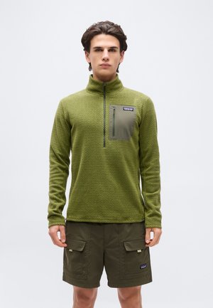 Fliisdžemper - caper green