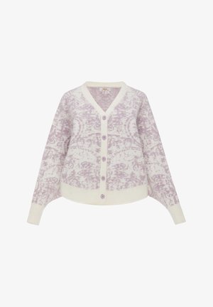 usha, Strickjacke - rose multicolor