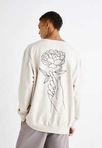 Jack & Jones JJMYSTIC CREW NECK - Mikina - moonbeam