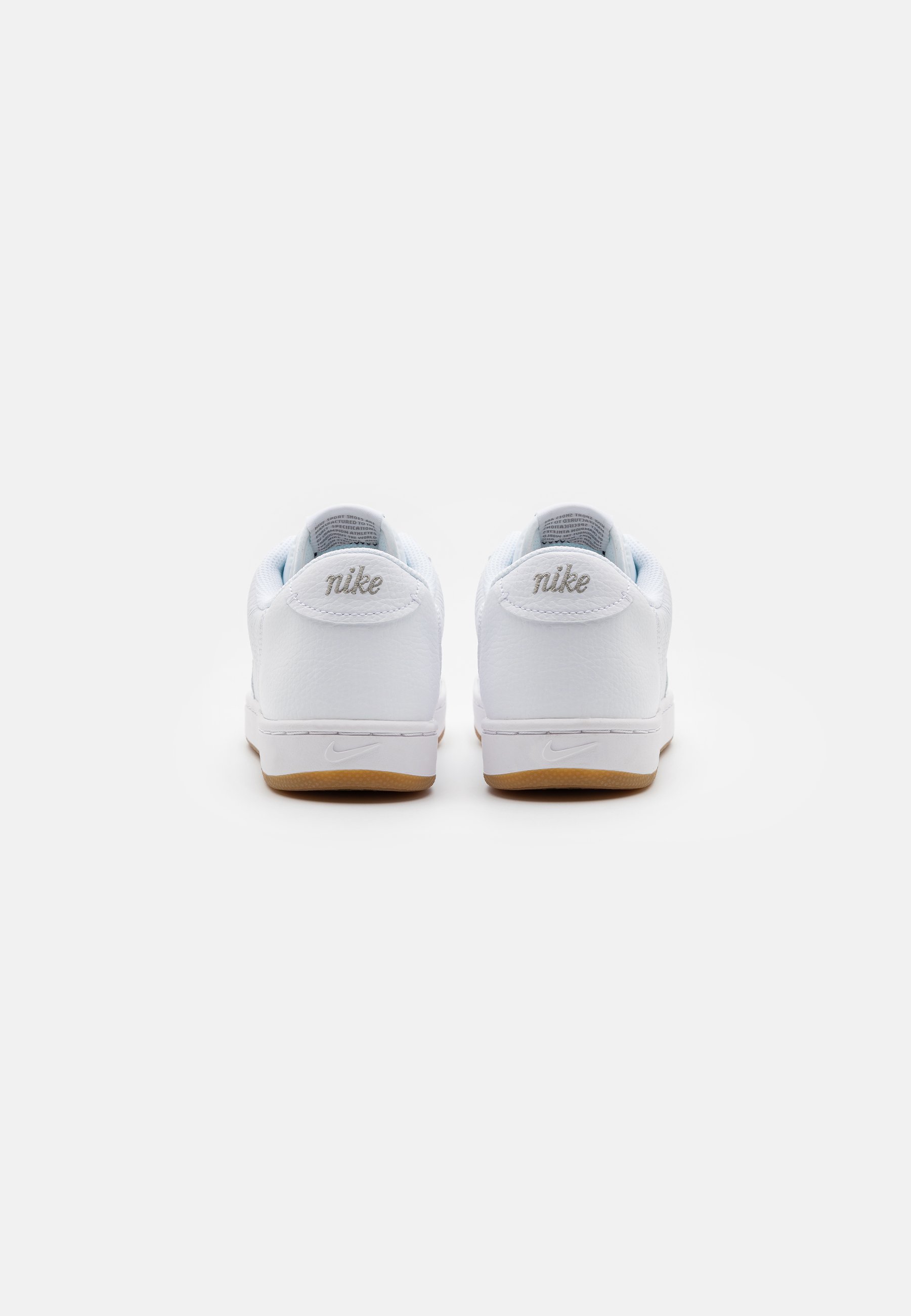 Nike Sportswear COURT VINTAGE UNISEX - Trainers - white/fossil enigma  stone/light brown/white - Zalando.co.uk