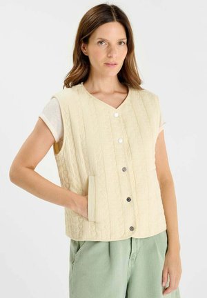 SANS MANCHES GUDRA - Bodywarmer - vanilla