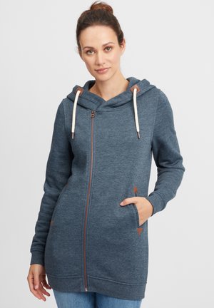 OXVICKY - KAPUZENSWEATJACKE - Sweat zippé - ins bl mel