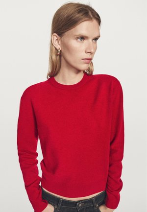 CREW NECK SWEATER - Maglione - red