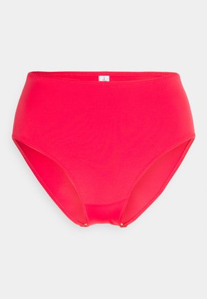 SPACE HIGH LEG HIGH WAIST CONTROL BRIEF - Bikini pezzo sotto - red