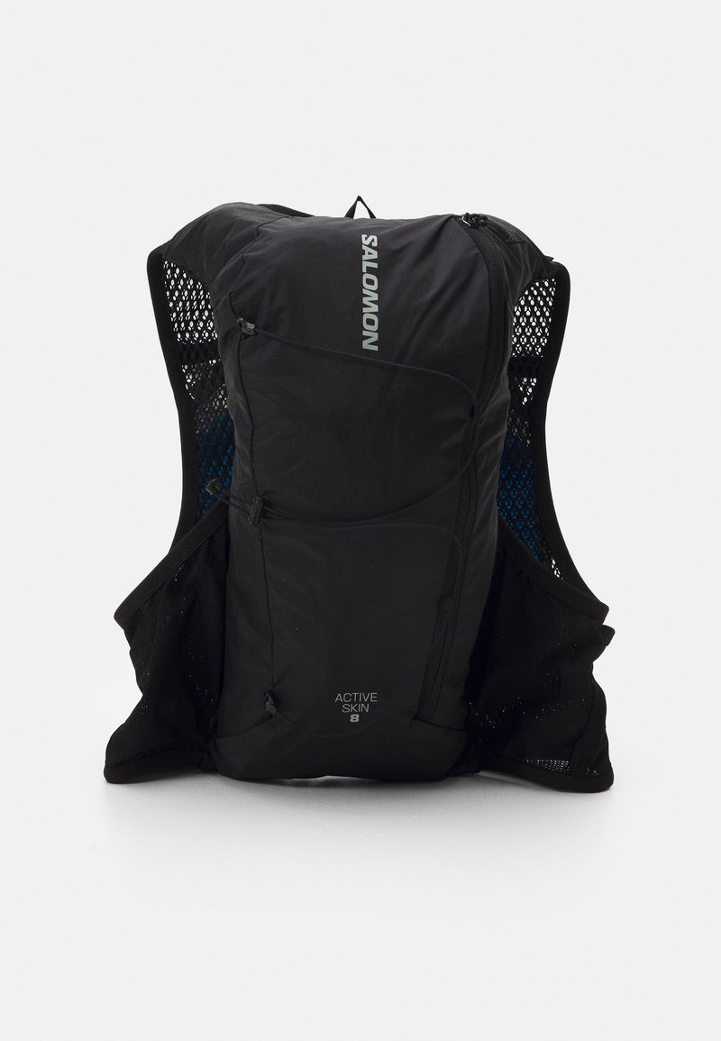 Salomon - ACTIVE SKIN 8 SET UNISEX - Hydratatierugzak - black/metal, Vergroten
