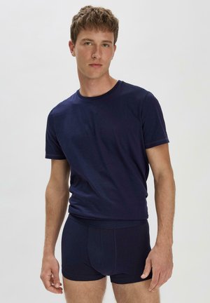 hessnatur WÄSCHE  CUT MIX AUS - Boxerbriefs - dunkelblau