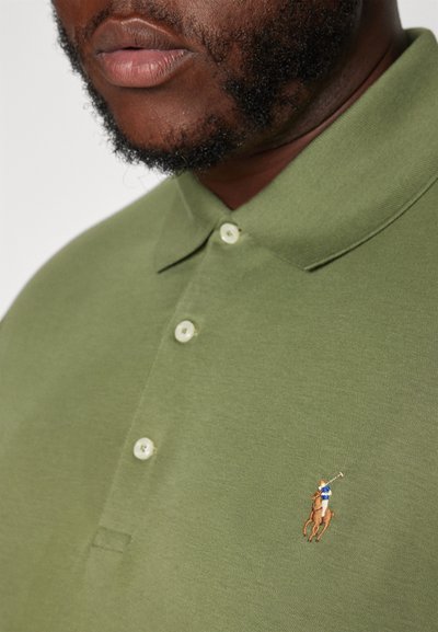 Polo Ralph Lauren Big & Tall SOFT COTTON LONG-SLEEVE POLO SHIRT - Poloshirt - garden trail