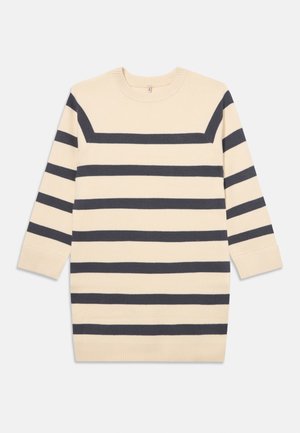 KOGKELLY LIFE O NECK DRESS - Pulóverruha - birch/ombre blue