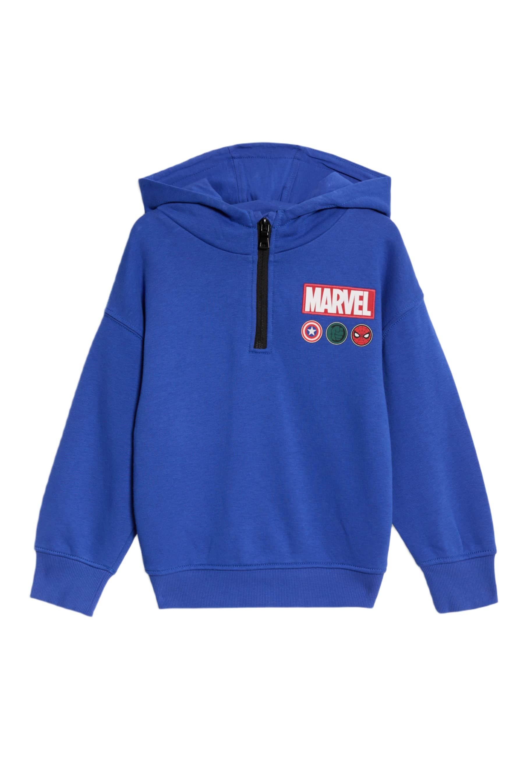 Marks Spencer RICH MARVEL Felpa con cappuccio cobal/blu