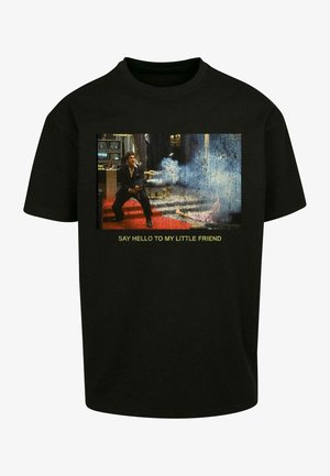 Upscale by Mister Tee, SCARFACE LITTLE FRIEND OVERSIZE TEE - T-shirt z nadrukiem