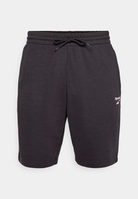 IDENTITY SMALL LOGO SHORT - Korte sportsbukser - black/white/vector red