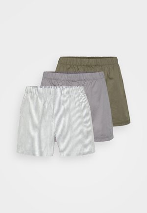 JACMILANO 3 PACK - Boxeralsó - dusty olive/city skyline