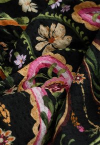 Next Jerseyklänning - black pink
