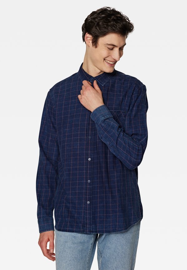 REGULAR CHECK - Hemd - indigo check