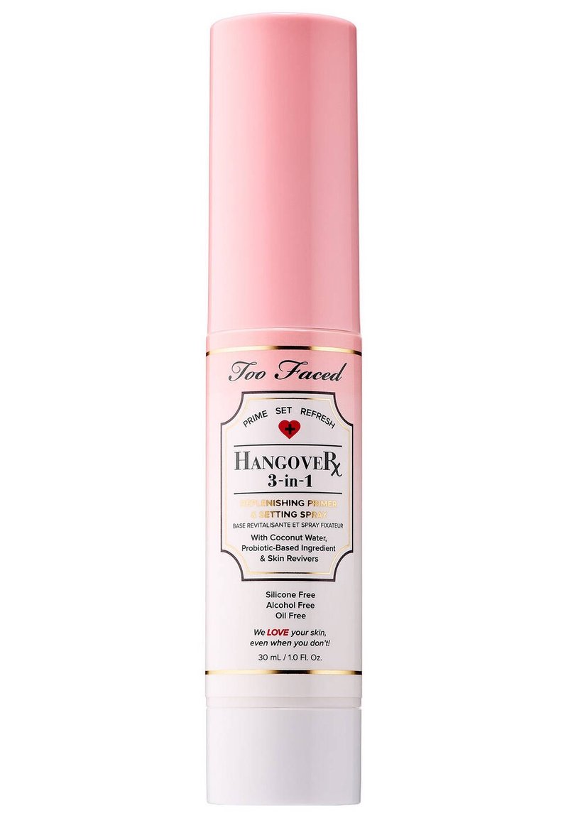 Too Faced - HANGOVER SETTING SPRAY - Fixeerspray & -poeder, Vergroten