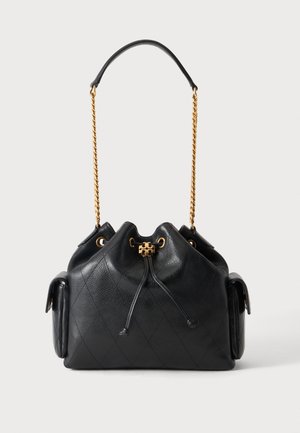 Tory Burch, CHARLIE SHOULDER BAG - Sac à main - black