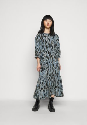 FRILL TIER MIDI - Day dress - light blue