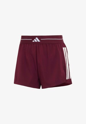 adidas Performance, HYPERGLAM 3-STRIPES WOVEN SHORTS - Sports shorts - maroon