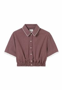 Camicia - print bordeaux