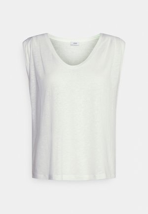 PLEATED TANK - Top - ivory