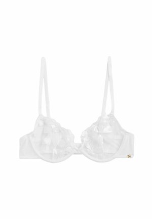 FLORAL EMBROIDERED  - Sutien cu armătură - white