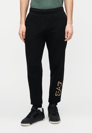 TRAIN PREMIUM LABEL PANTS SPECIAL LOGO - Dresside alumine osa - black