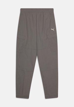 Highlander Pantaloni Sportivi Unisex Per Bambini Combat Cargo - Impermeabili, Con Tasche, Vita Regolabile - Colore Militare
