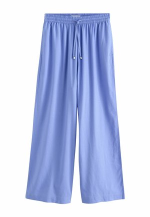 REGULAR FIT - PULL ON WIDE  - Stoffhose - blue