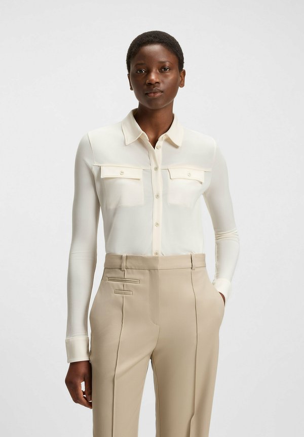 Button-down blouse - natural eighteen