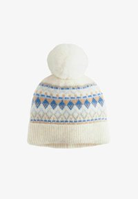 Ausgewählt, blue ecru fairisle