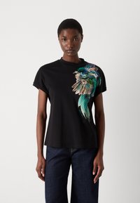 Marc Cain T-shirt imprimé - black